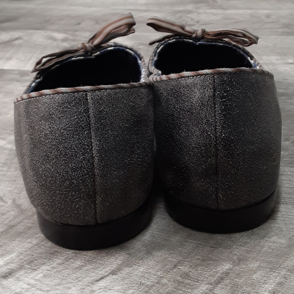 New Kensie 9M distressed leather ballet flats - Picture 8 of 8